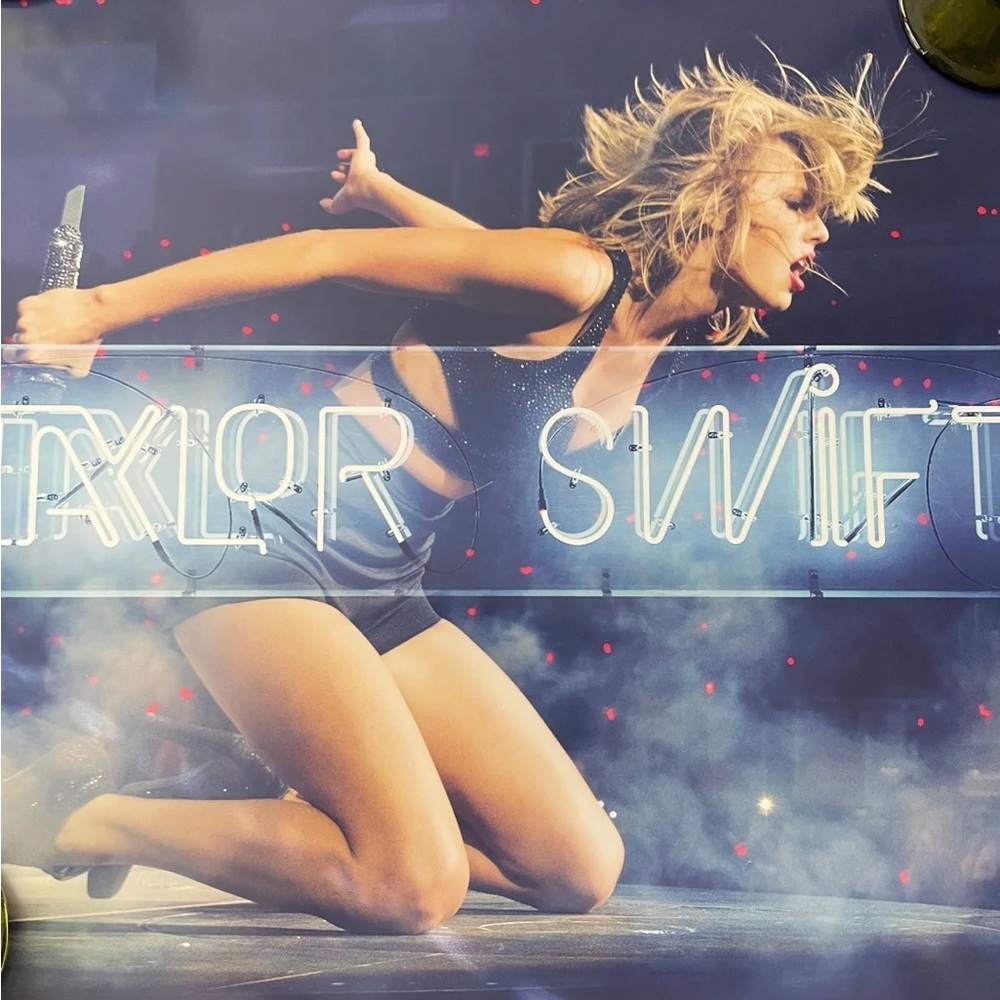 1989 UNSIGNED live neon litho